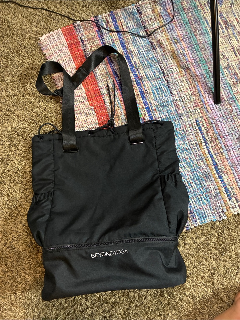 Beyond Yoga convertible gym bag
